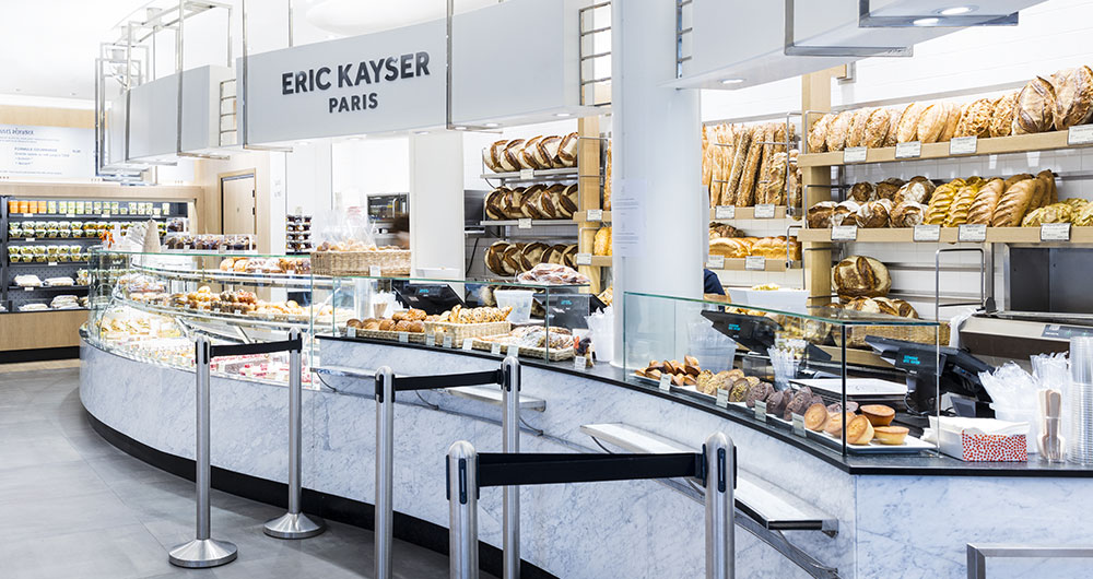 Kitchen equipment at Éric Kayser - L'actualité Matfer Bourgeat