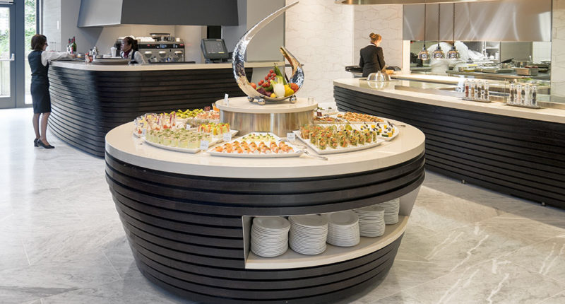 buffet design à l’hôtel royal luxembourg
