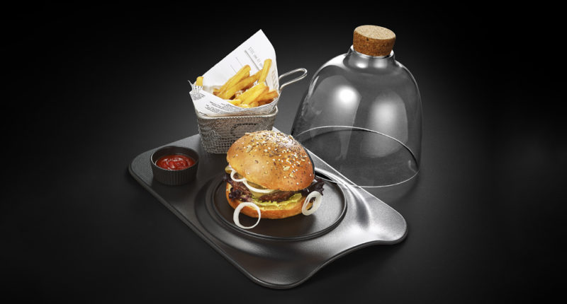 The burger plate for professionals : burger chic