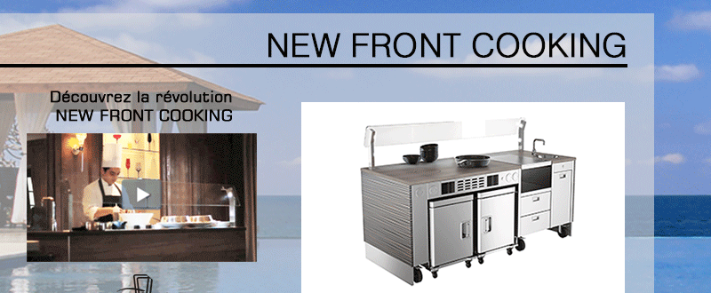 Le New Front Cooking : l’équipement de cuisine mobile