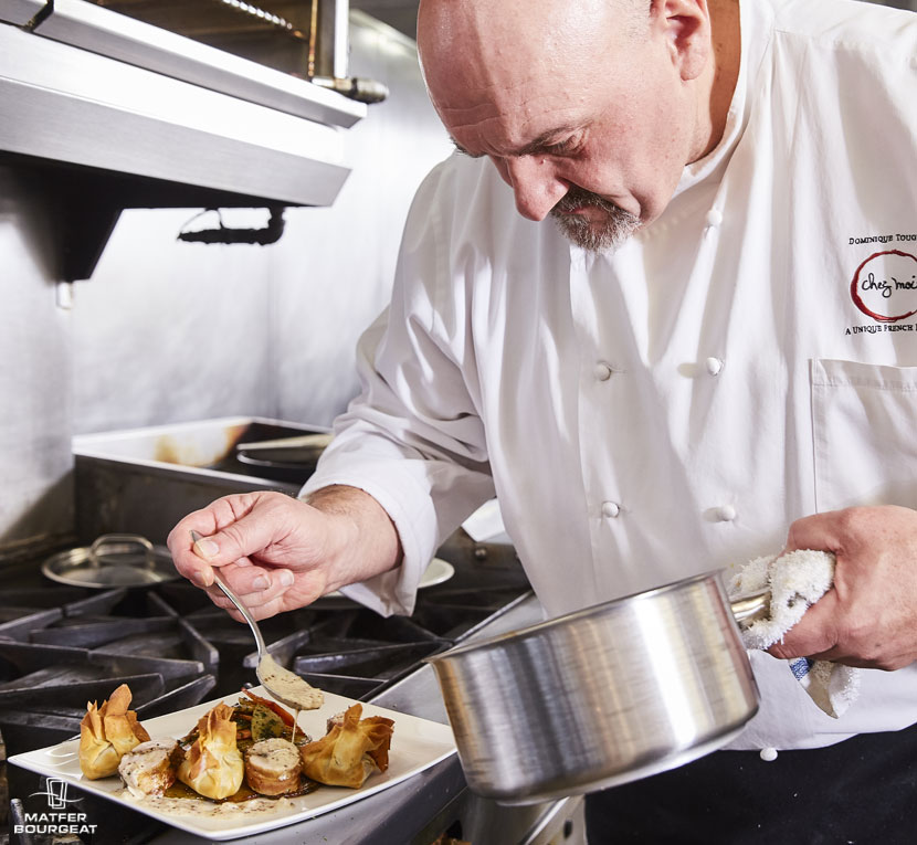 Matfer Bourgeat recette Lapin pleurotes Dominique Tougne