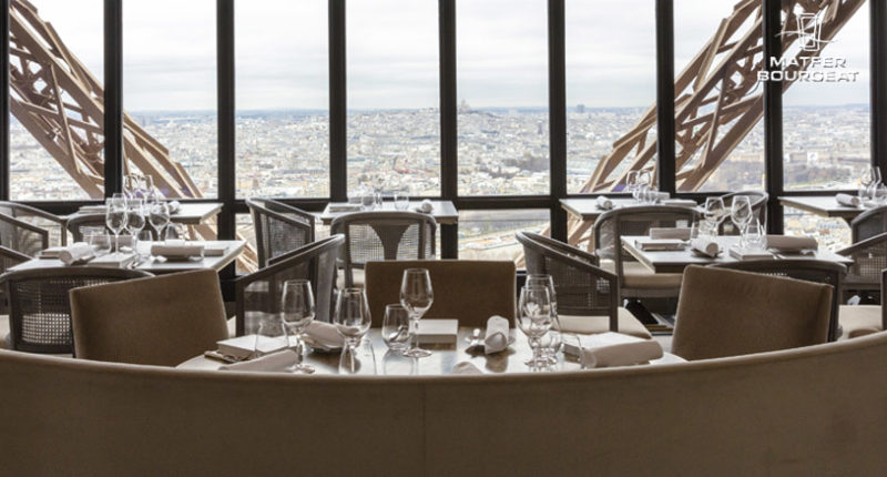 Rencontre avec le Chef Frédéric Anton : visite du restaurant mythique de la Tour Eiffel,  Le Jules Verne