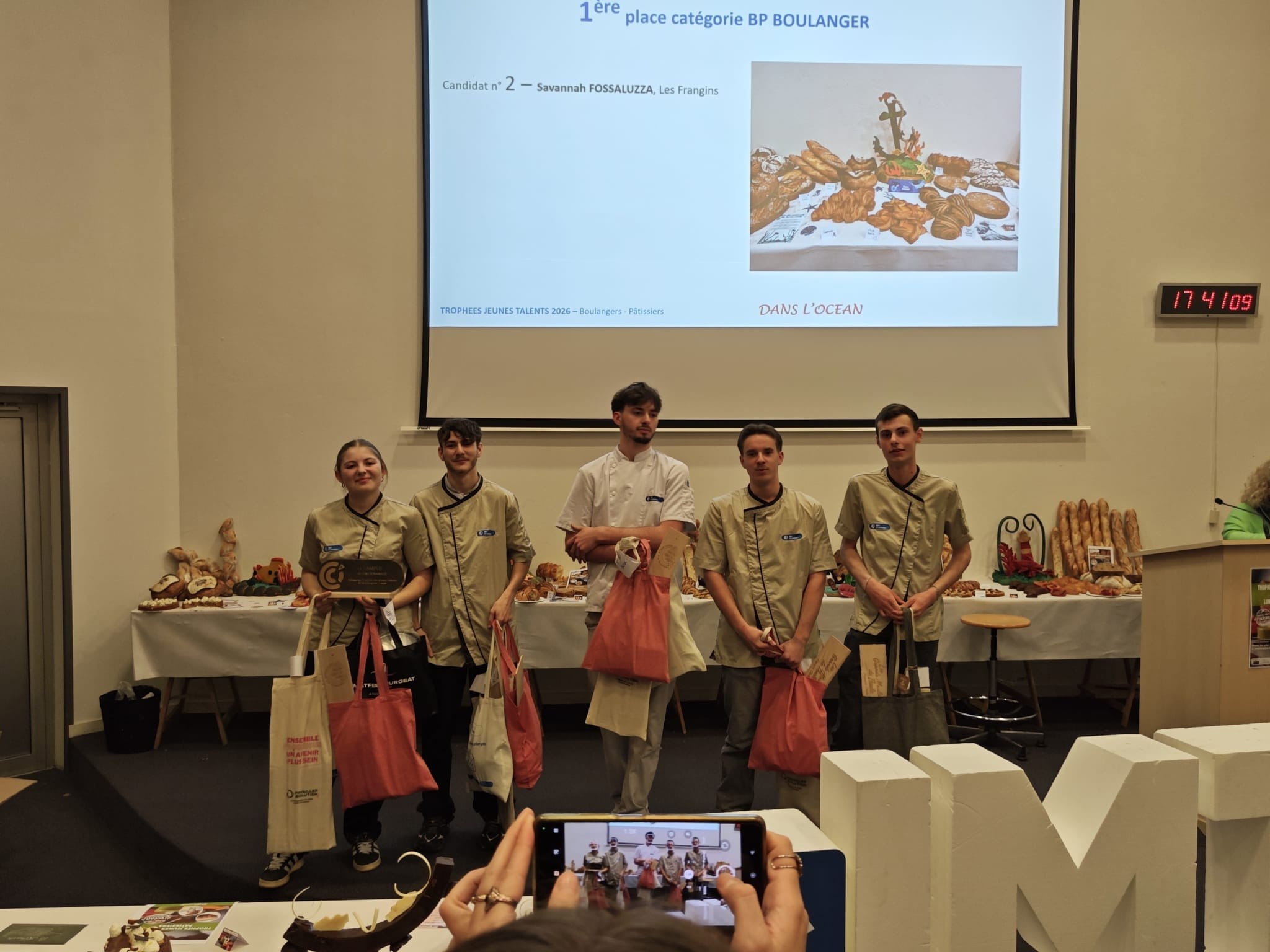 Trophée Jeunes Talents Boulangers Pâtissiers 2026 IMT Grenoble – apprentis en compétition boulangerie pâtisserie
