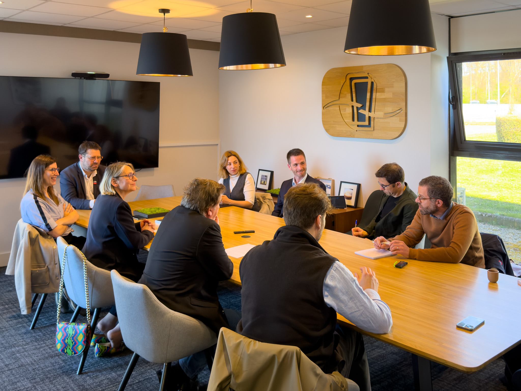 Signature de la convention RSE entre la CCI Grand Est et l'UIMM Lorraine dans les locaux de Vauconsant
