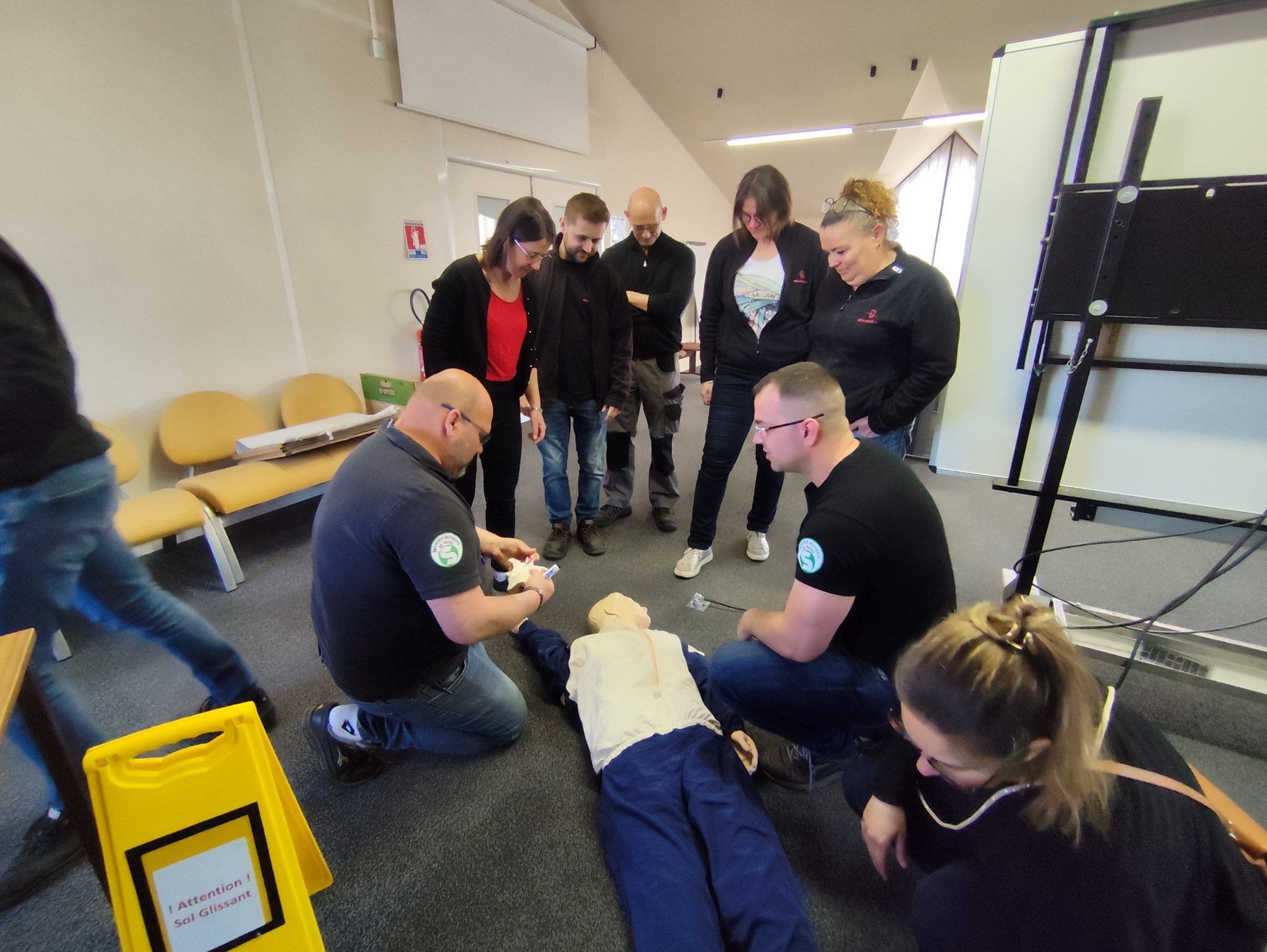 Semaine de la Sécurité chez Bourgeat – atelier de prévention des risques professionnels